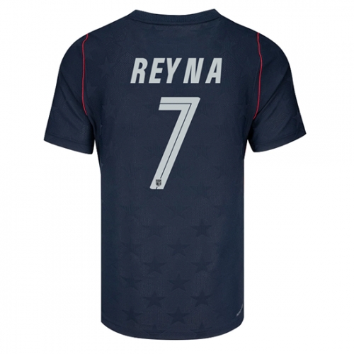 Billige Fotballdrakt Forente stater Giovanni Reyna #7 Replika Bortedrakt VM 2026 Kortermet Billige Fotballdrakt Forente stater Giovanni Reyna #7 Replika Bortedrakt VM 2026 Kortermet